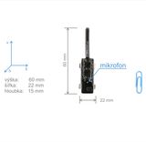 UHF bezdrátový odposlech R500 CR