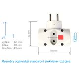 UHF bezdrátový odposlech R500 AC1