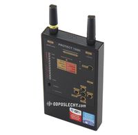 Univerzální detektor odposlechu Protect 1206i s identifikací komunikačních pásem GSM, DECT, Bluetooth, Wifi