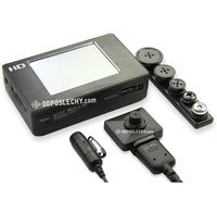 Univerzální sada pro audio-video odposlech DVR-500: HD rekordér, skrytá kamera 1.3 Mpx, mikrofon a příslušenství 
