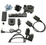Univerzální sada pro audio-video odposlech DVR-500: HD rekordér, skrytá kamera 1.3 Mpx, mikrofon a příslušenství 
