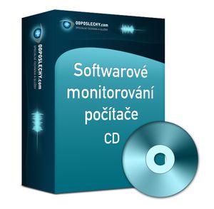 Software pro monitorování počítače - dodání na CD 