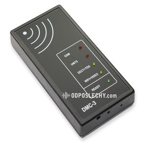 DMC 3Q – detektor komunikace v pásmech GSM, Wifi, Bluetooth, UMTS (3G), DECT, síťová verze