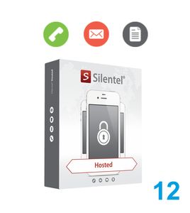 Bezpečné volání, textové zprávy a přenos souborů - software SILENTEL 7 pro většinu telefonů, certifikace NATO, licence 1 uživatel / 12 měsíců