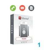 Bezpečné volání, textové zprávy a přenos souborů - software SILENTEL 7 pro většinu telefonů, certifikace NATO, licence 1 uživatel / 1 měsíc