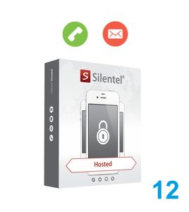 Bezpečné volání a textové zprávy - software SILENTEL 7 pro většinu telefonů, certifikace NATO, licence 1 uživatel / 12 měsíců