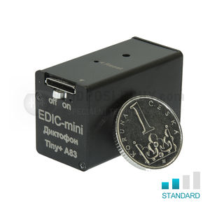 Mikro-diktafon EDIC A83 komerční verze EN